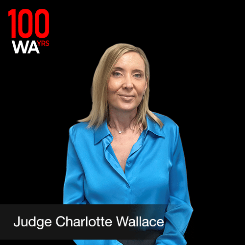 100 Years Photo Gallery Judge Charlotte Wallace
