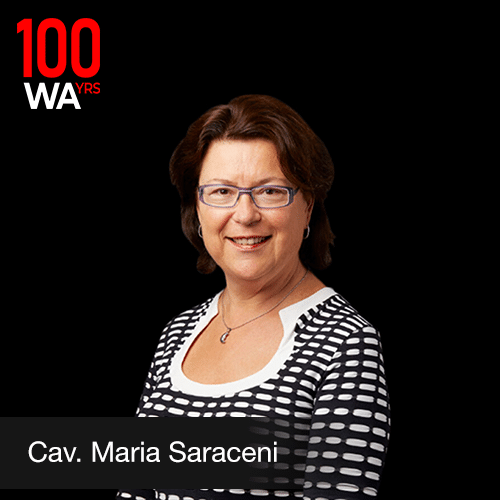 100 Years Photo Gallery Cav. Maria Saraceni