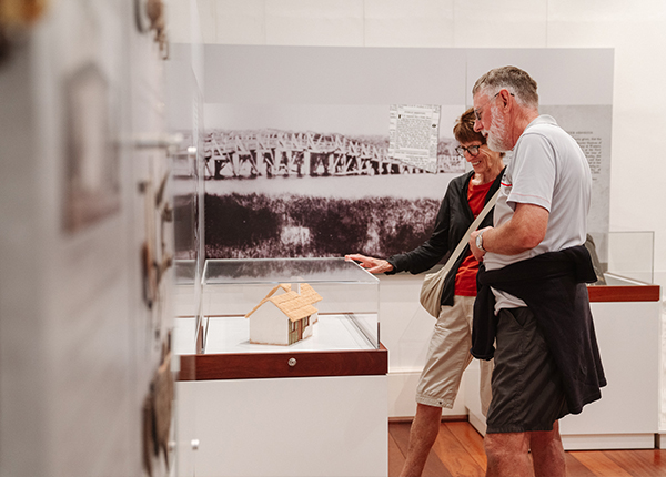 Old Court House Law Museum | Visitors Viewing Display